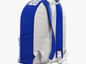 Set decorativo blu Modello 3D