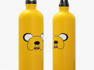 Decorative set cartoon yellow 3D Model