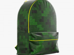 Decorative set green 3D Model