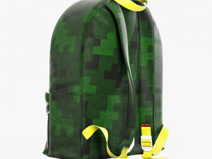 Decorative set green 3D Model