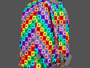 Decorative set green 3D 模型