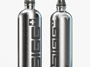 Ensemble d&eacute;coratif gris Modèle 3D