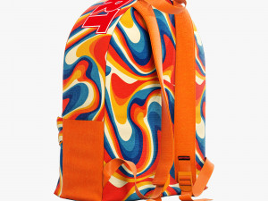 Decorative set orange Model 3D