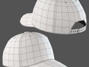 Decorative set red 3D Model