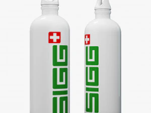 Decorative set white 3D Model