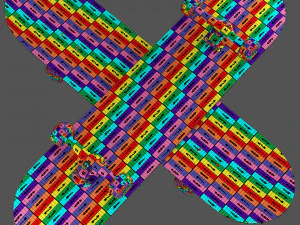 Decorative set white 3D Model