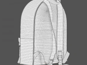Decorative set white 3D Model