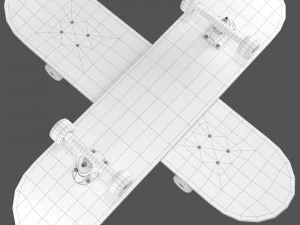 Decorative set white 3D Model