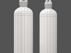 Decorative set white NASA Modèle 3D