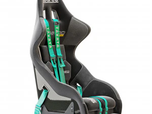 Sparco pro 2000 racing seat 3D Model