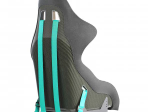 Sparco pro 2000 racing seat 3D Model