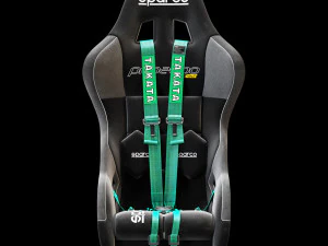 Sparco pro 2000 racing seat 3D Model