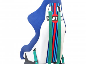 Sparco pro 2000-martini racing-racing seat Model 3D