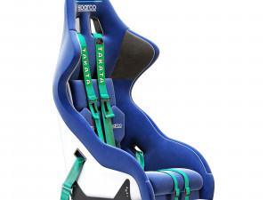 Sparco pro 2000-martini racing-racing seat Model 3D