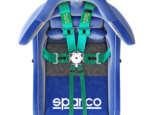 Sparco pro 2000-martini racing-racing seat Model 3D