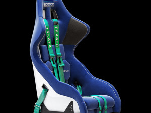 Sparco pro 2000-martini racing-racing seat Model 3D