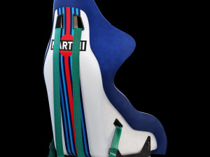 Sparco pro 2000-martini racing-racing seat Model 3D