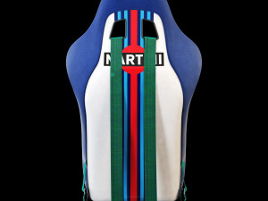 Sparco pro 2000-martini racing-racing seat Model 3D