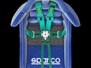 Sparco pro 2000-martini racing-racing seat Model 3D