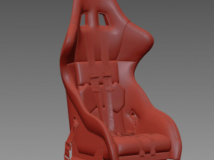 Sparco pro 2000-martini racing-racing seat Model 3D