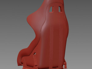 Sparco pro 2000-martini racing-racing seat Model 3D