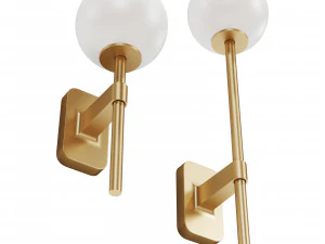 Astroverlichting tacoma enkel-enkel grande glas 3D Model