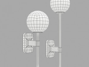 Astro lighting tacoma single-single grande glass Modello 3D
