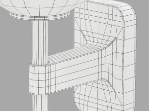 Astro lighting tacoma single-single grande glass Modello 3D