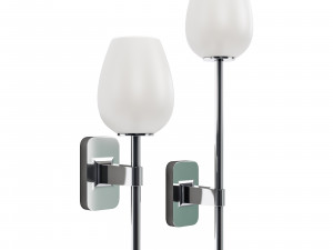 Astro lighting tacoma single-single grande tulip glass 3Dモデル