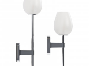 Astro lighting tacoma single-single grande tulip glass Modelo 3D