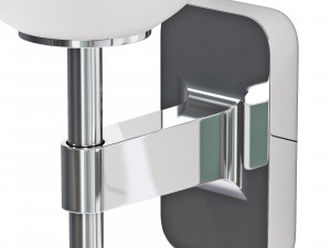 Astro lighting tacoma single-single grande tulip glass Modelo 3D