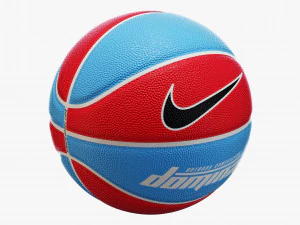 Basketball ball nike dominate set 3D Model