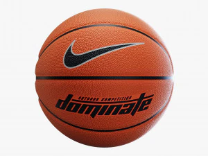 Basketball ball nike dominate set 3D Model