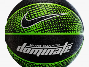 Basketball ball nike dominate set 3D Model