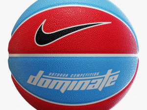 Basketball ball nike dominate set 3D Model