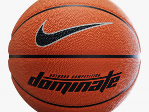 Basketball ball nike dominate set 3D मॉडल