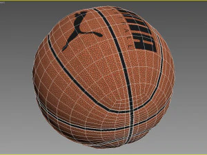 Basketball ball set 001 3D Model