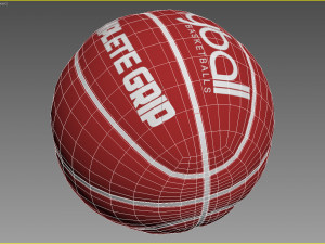 Basketball ball set 002 3D Model