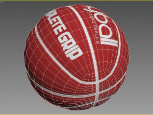Basketball ball set 002 3D Model