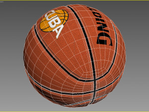 Basketball ball set 002 3D Model