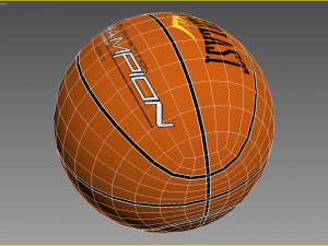 Basketball ball set 002 3D Model