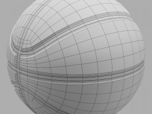 Basketball ball set 002 3D Model