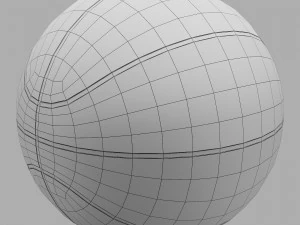 Basketball ball set 002 3D Model