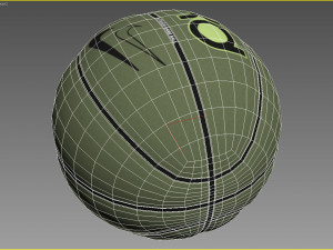 Basketball ball set 003 Modelo 3D