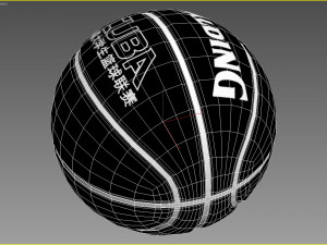 Basketball ball set 003 Modelo 3D