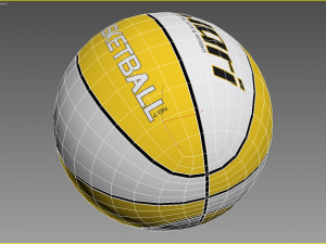 Basketball ball set 003 Modelo 3D