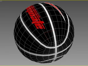 Basketball ball set 004 3D Model