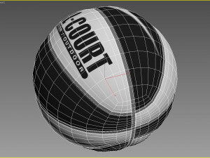 Basketball ball set 004 3D Модель