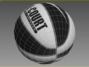 Basketball ball set 004 3D Model