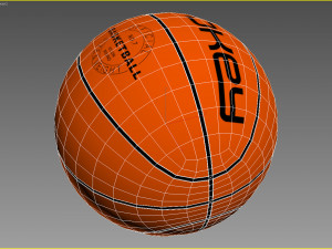 Basketball ball set 004 3D Модель